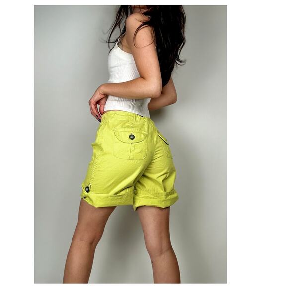Merona Chartreuse Shorts - Picture 1 of 8